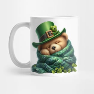 St Patricks Day Teddy Bear Mug